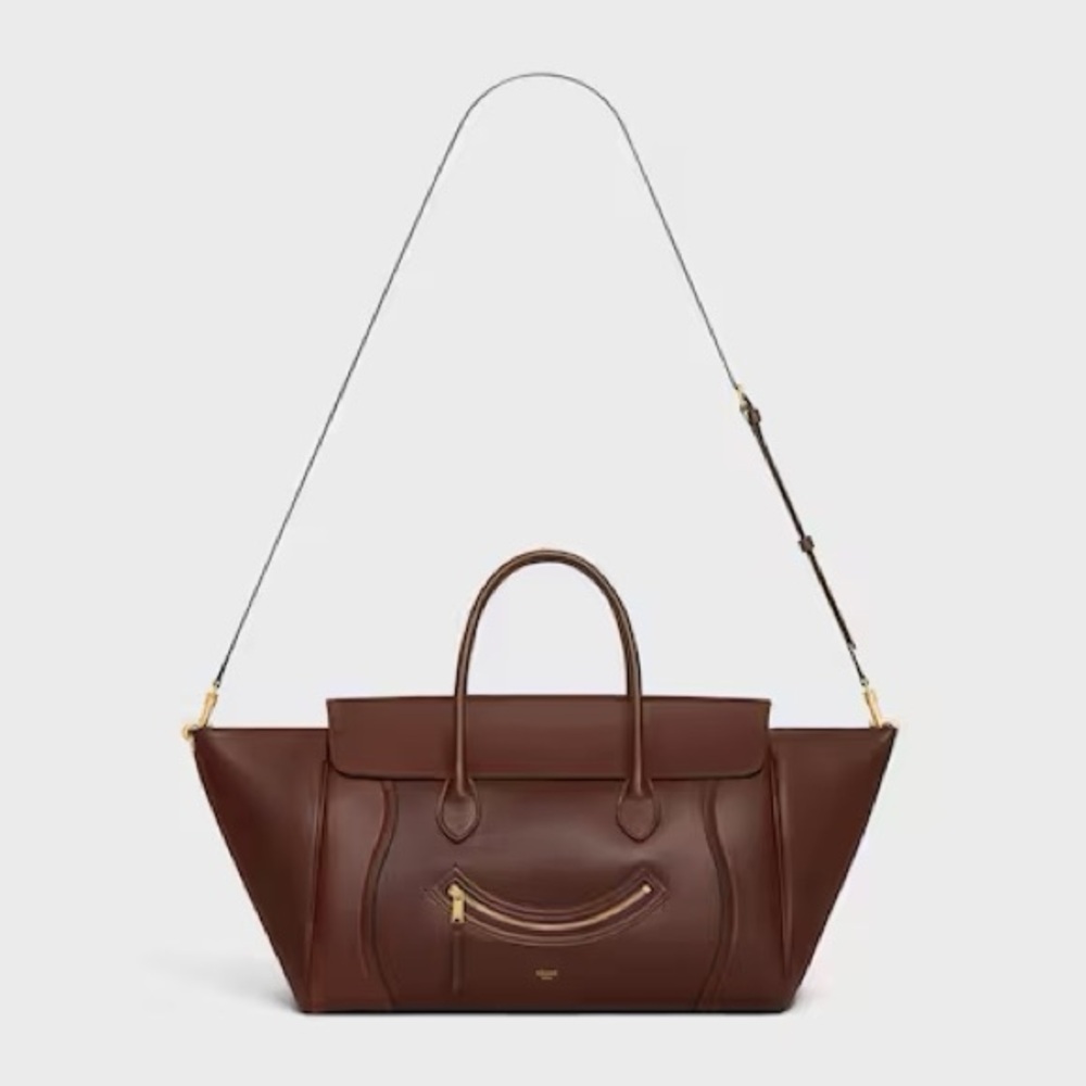 Celine’s newest MEDIUM SMILING NEW LUGGAGE IN SUPPLE SHINY LAMBSKIN